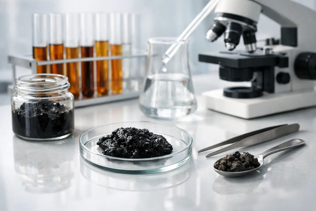 Guide de pureté du shilajit en laboratoire