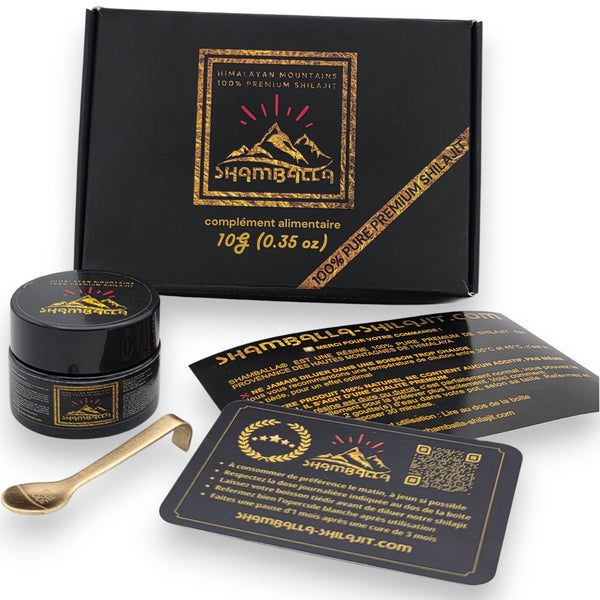 SHAMBALLA® Premium reiner Himalaya-Shilajit 
